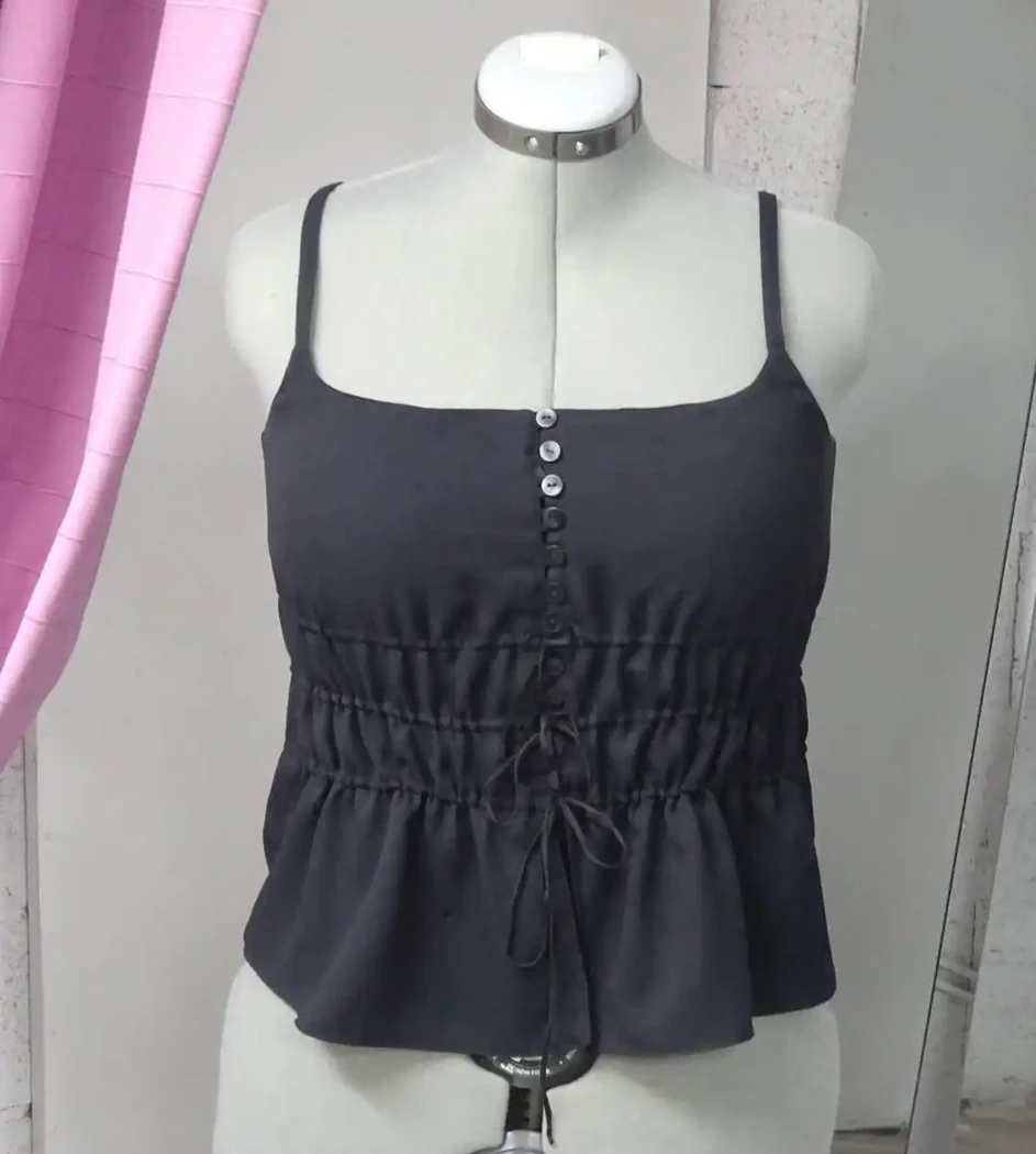 Haut à bretelle Noir