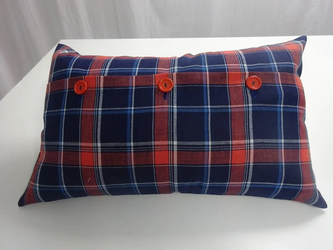 Housse écossaise - Coussin